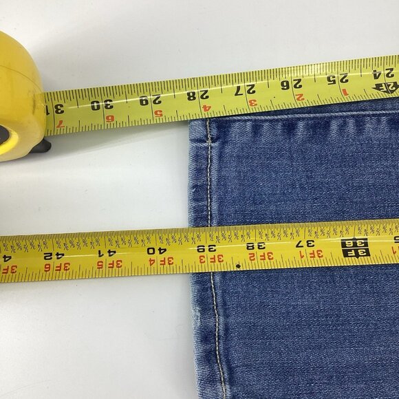 American Eagle Womens 18R Jeans Blue Sky High Skinny Leg Med Wash Denim - Picture 9 of 13